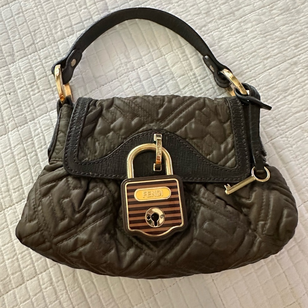 Rare Vintage Fendi Padlock Mini